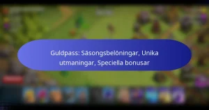 Read more about the article Guldpass: Säsongsbelöningar, Unika utmaningar, Speciella bonusar