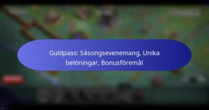 Read more about the article Guldpass: Säsongsevenemang, Unika belöningar, Bonusföremål