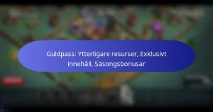 Read more about the article Guldpass: Ytterligare resurser, Exklusivt innehåll, Säsongsbonusar