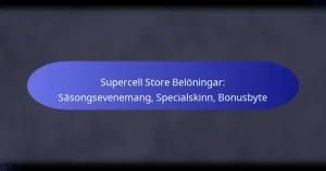 Read more about the article Supercell Store Belöningar: Säsongsevenemang, Specialskinn, Bonusbyte
